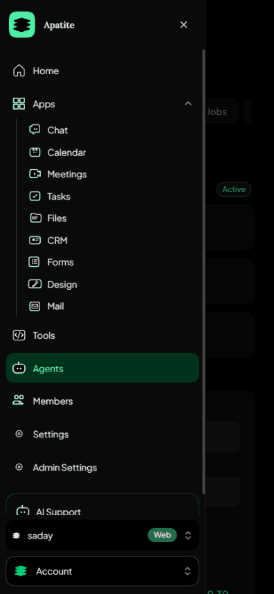 Apatite mobile agent analytics overview